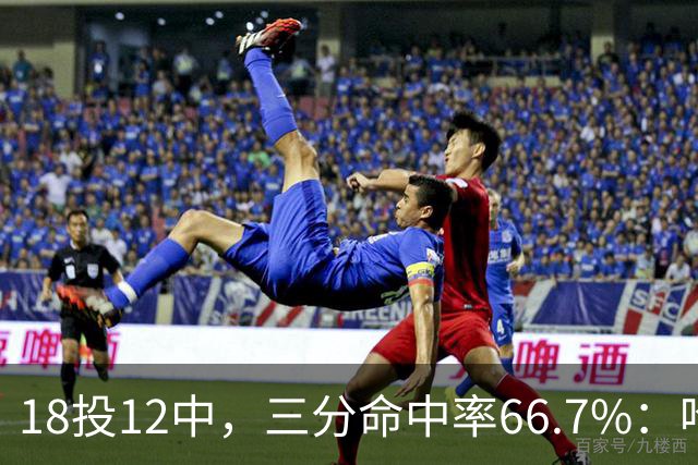 18投12中，三分命中率66.7%：哈登米切尔喂出的新武器